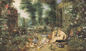 The Sense of Smell by Jan and Rubens, P.P. Brueghel
